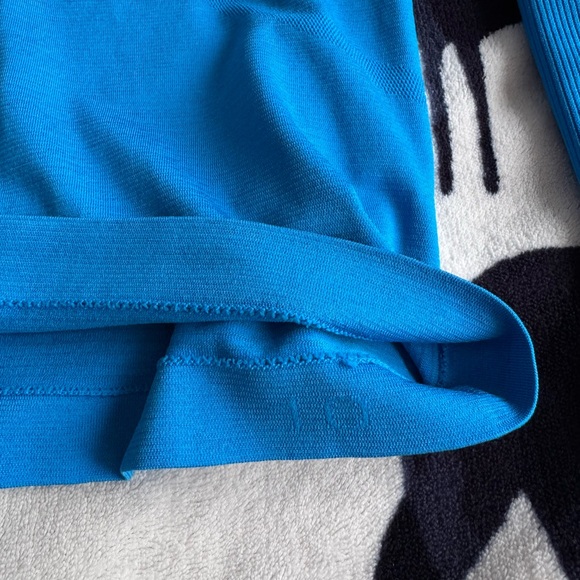 Lululemon Swiftly Tech Long Sleeve Shirt 2.0 *Race Length Size 10 Poolside - Picture 9 of 10